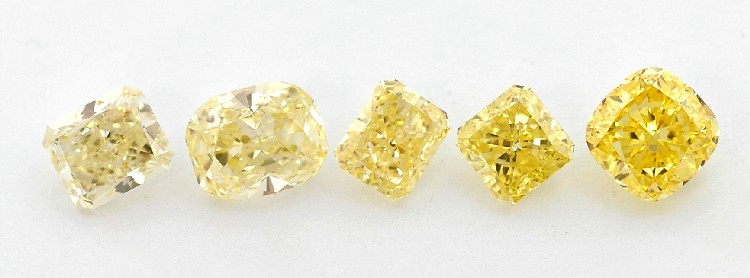 Diamanti fancy gialli